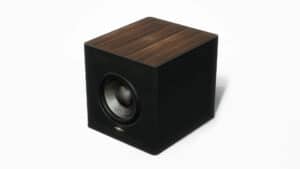 Sonus Faber Gravis III Subwoofer Walnut Wood Black Leather